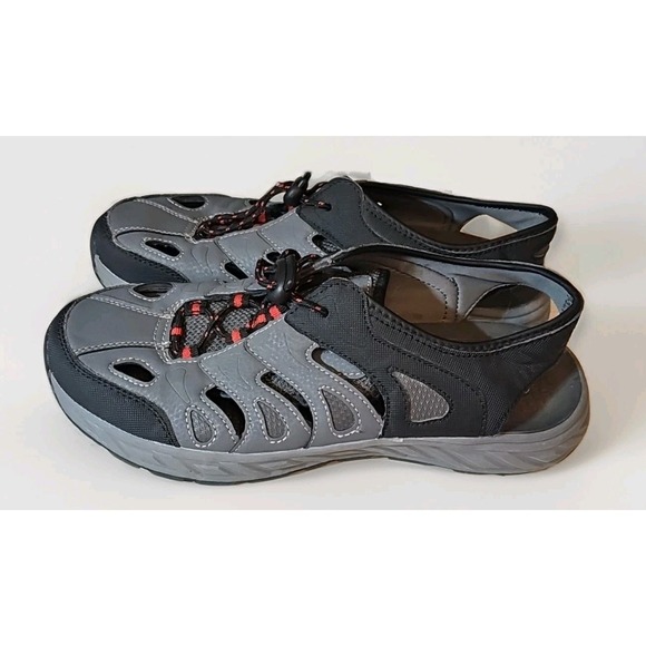 Ozark Trail Other - Outdoor Active Waterproof Sandals Men Closed Toe Shoes Sz 8 Gray Black #249